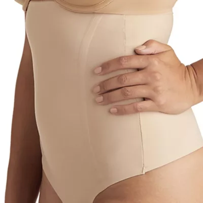 Ambrielle Wonderful Edge® Back Magic® High-Waist Shape Your Curves Shapewear Thong 219555
