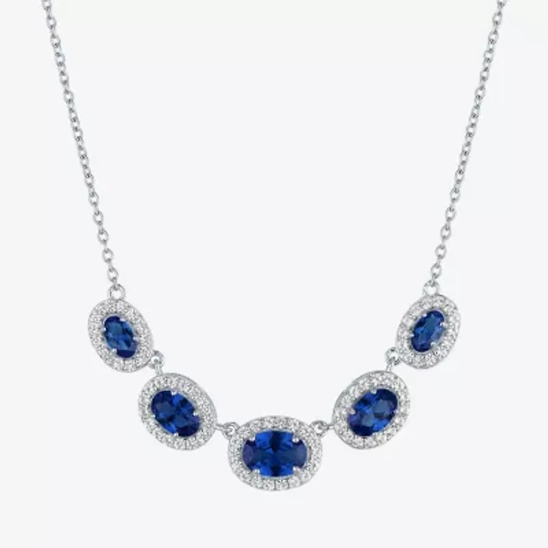 Lab-created Gemstone Sterling Silver 2-pc. Jewelry Set