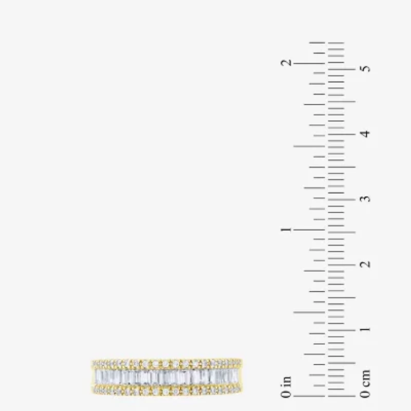 2.5MM 1/2 CT.T.W. Natural White Diamond 10K Gold Anniversary Band