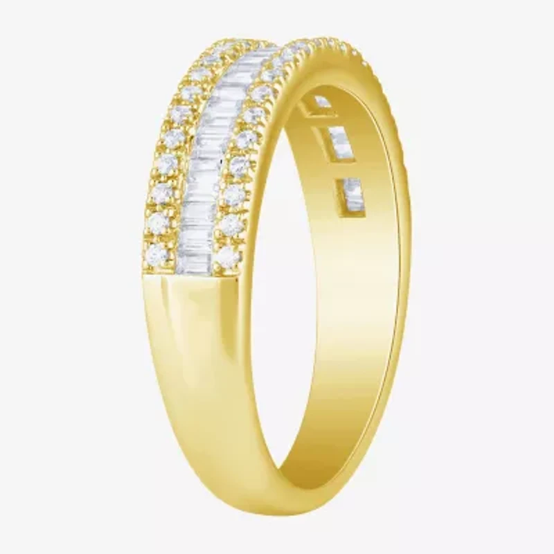 2.5MM 1/2 CT.T.W. Natural White Diamond 10K Gold Anniversary Band
