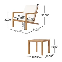 Leah 3-pc. Conversation Set