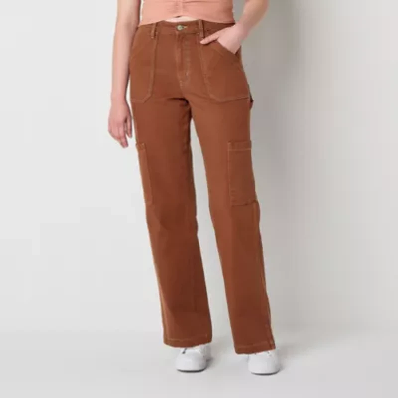 Arizona Juniors Womens Highest Rise Straight Leg Jean
