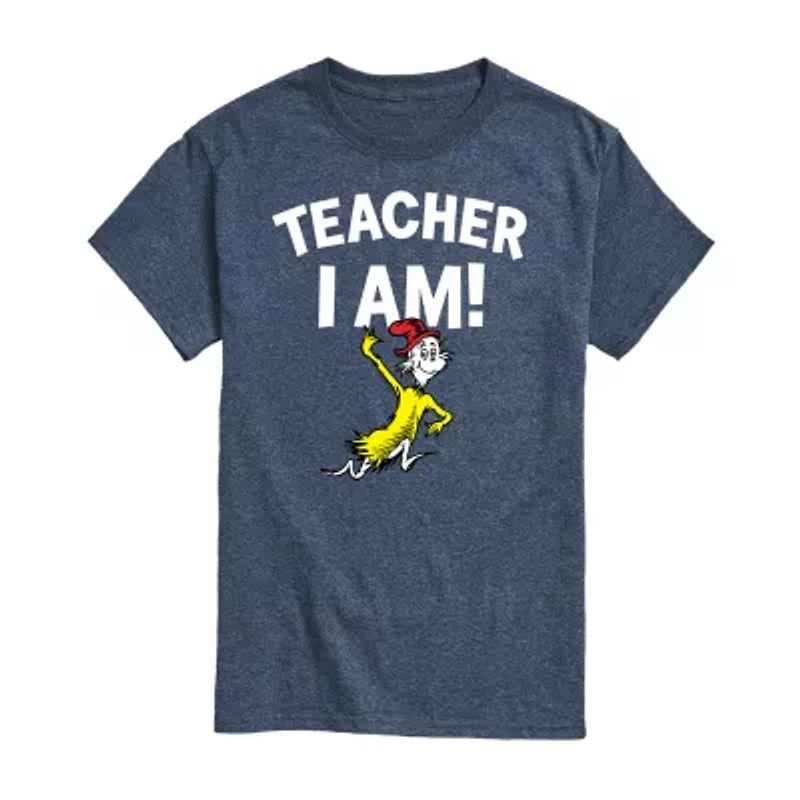 Mens Short Sleeve Dr. Seuss Graphic T-Shirt