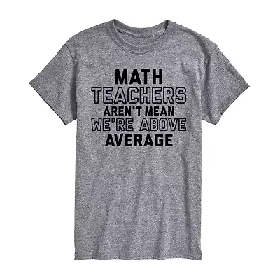 Mens Short Sleeve Teacher Graphic T-Shirt