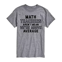Mens Short Sleeve Teacher Graphic T-Shirt