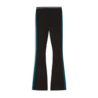 PUMA Play.Loud Womens Mid Rise Knit 30" Active Flare Full Length Leggings