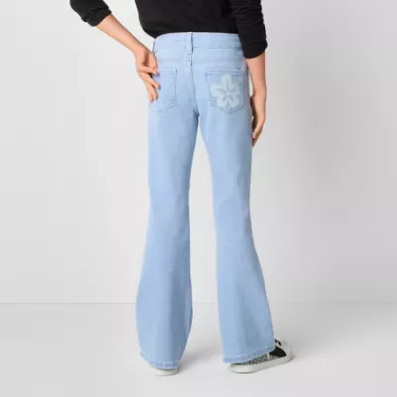 Thereabouts Little & Big Kid Girls Flare Leg Jean