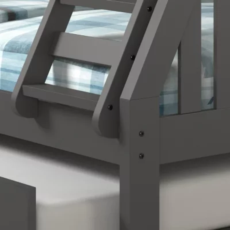 Austin Mission Twin over Full Bunk Bed with Trundle