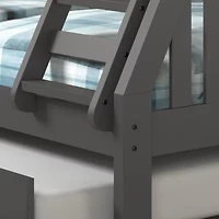 Austin Mission Twin over Full Bunk Bed with Trundle