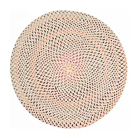 Capel Inc. Vivid Multi Braided Reversible Indoor Round Area Rug