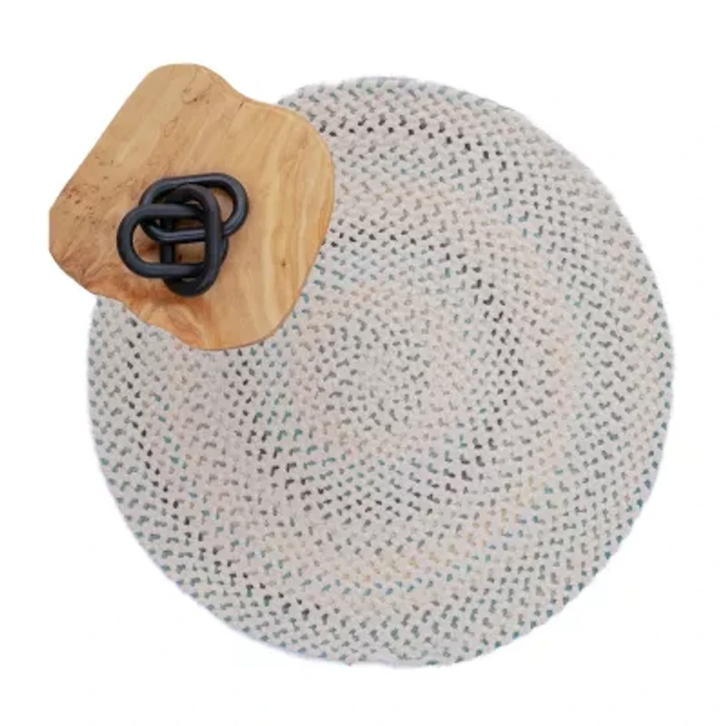 Capel Inc. Vivid Multi Braided Reversible Indoor Round Area Rug