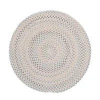 Capel Inc. Vivid Multi Braided Reversible Indoor Round Area Rug