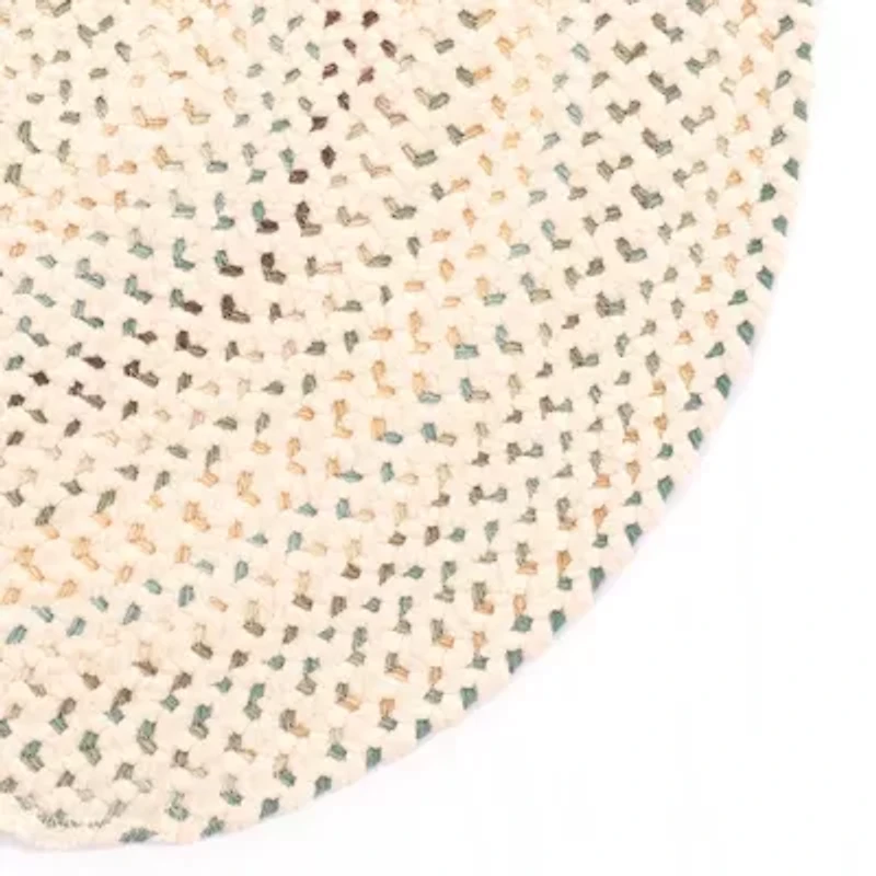 Capel Inc. Vivid Multi Braided Reversible Indoor Round Area Rug