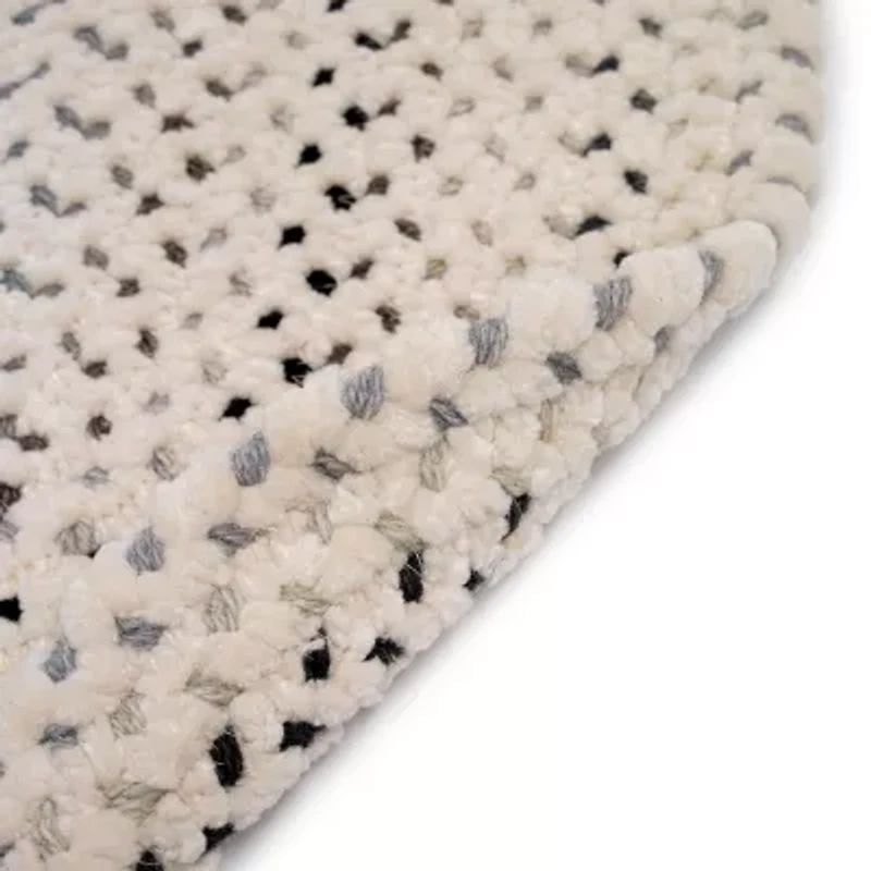 Capel Inc. Vivid Multi Braided Reversible Indoor Oval Accent Rug