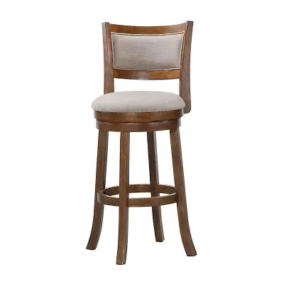 AVALON FURNITURE Upholstered Swivel Bar Stool