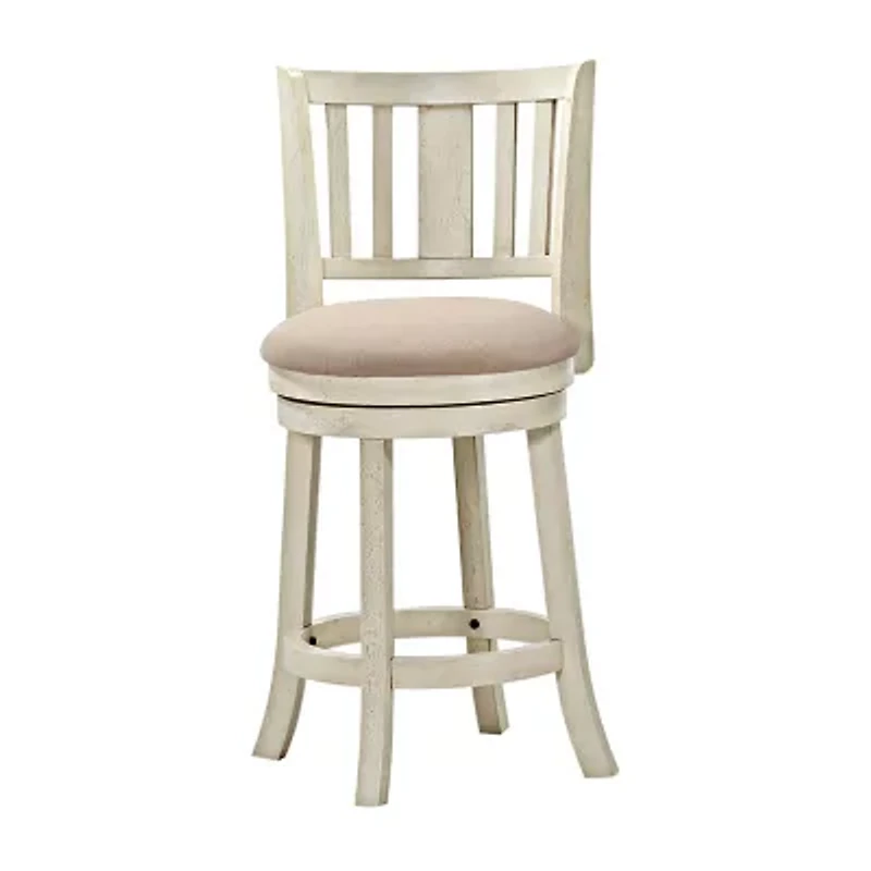 Upholstered Swivel Bar Stool