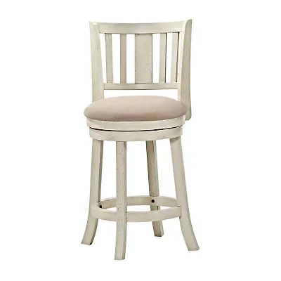 Upholstered Swivel Bar Stool