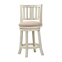 Upholstered Swivel Bar Stool