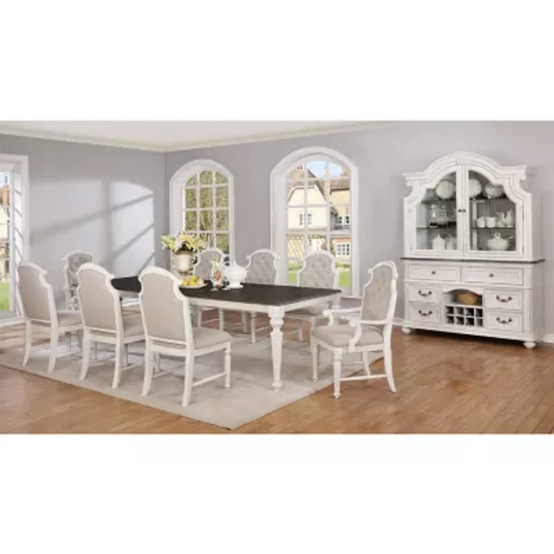 West Chester Rectangular Wood-Top Dining Table
