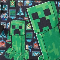 Licensed Minecraft Collage 5 Piece Backpack Set
