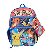 Licensed Pokemon 5 Piece Backpack Set