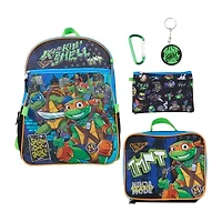 Licensed Teenage Mutant Ninja Turtles Kickin' Shell 5 Piece Backpack Set