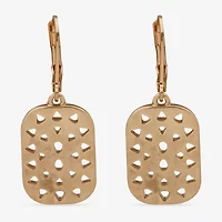 a.n.a Gold Tone Womens Drop Earrings