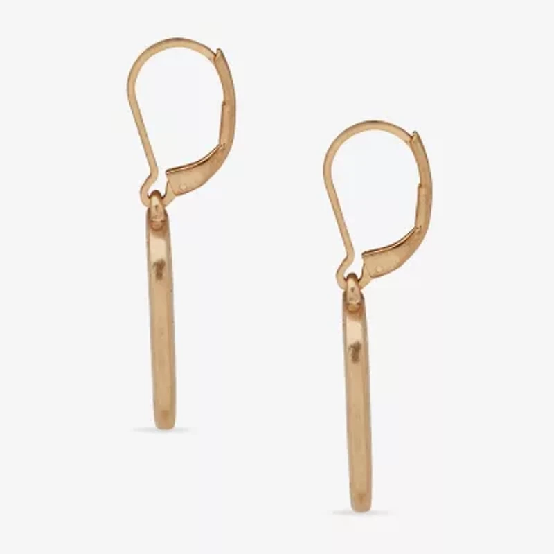 a.n.a Gold Tone Womens Drop Earrings