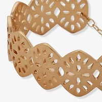 a.n.a Gold Tone Womens Cuff Bracelet