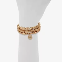 a.n.a Gold Tone Womens 3-pc. Bracelet Set