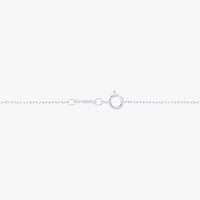 (Si2 /H-I) Womens 3 CT. T.W. Lab Grown White Diamond 14K Gold 18 Inch Pendant Necklace