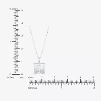 (Si2 /H-I) Womens 3 CT. T.W. Lab Grown White Diamond 14K Gold 18 Inch Pendant Necklace