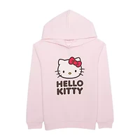 Little & Big Kid Girls Long Sleeve Hello Kitty Fleece Hoodie
