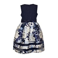 Bonnie Jean Big Kid Girls Plus Sleeveless Fit + Flare Dress