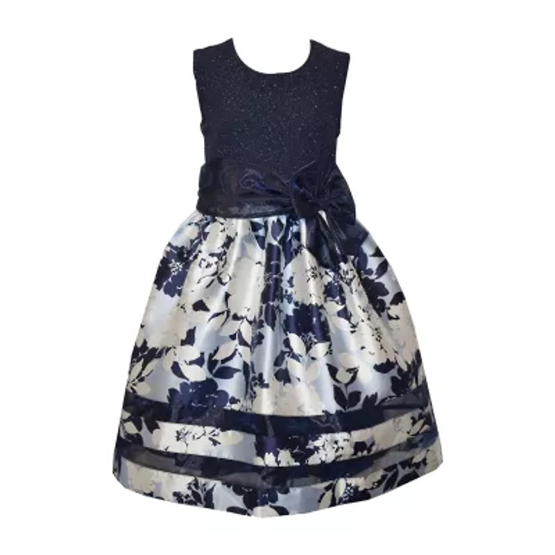 Bonnie Jean Big Kid Girls Plus Sleeveless Fit + Flare Dress