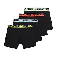 PUMA Active Stretch Mens 4 Pack Boxer Briefs Psp25m151381