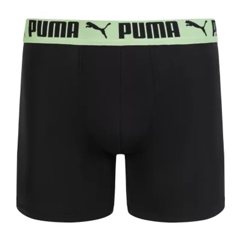 PUMA Active Stretch Mens 4 Pack Boxer Briefs Psp25m151381
