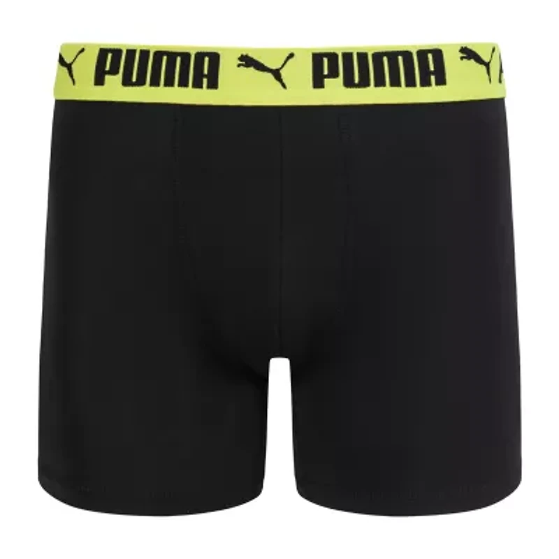 PUMA Active Stretch Mens 4 Pack Boxer Briefs Psp25m151381