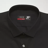 J. Ferrar Big & Tall Ultra Comfort Mens Regular Fit Easy Care Stretch Fabric Long Sleeve Dress Shirt