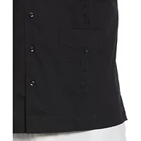 Cubavera Mens Short Sleeve Regular Fit Big and Tall Button-Down Shirt