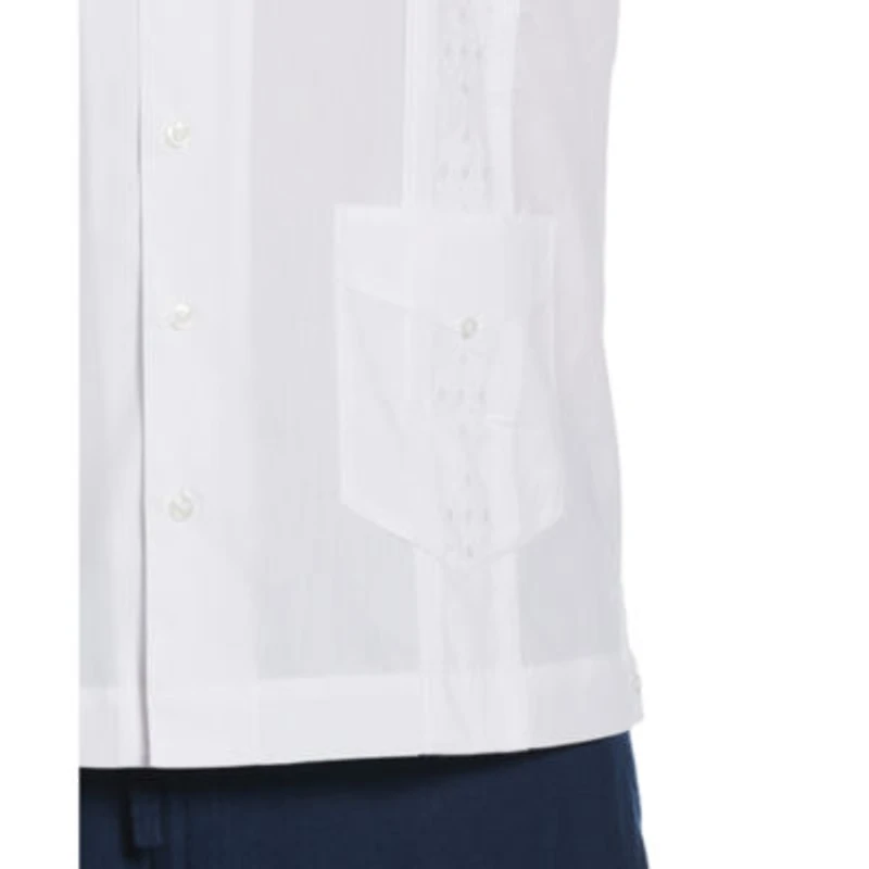 Cubavera Mens Short Sleeve Regular Fit Big and Tall Button-Down Shirt