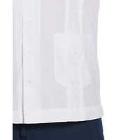Cubavera Mens Short Sleeve Regular Fit Big and Tall Button-Down Shirt
