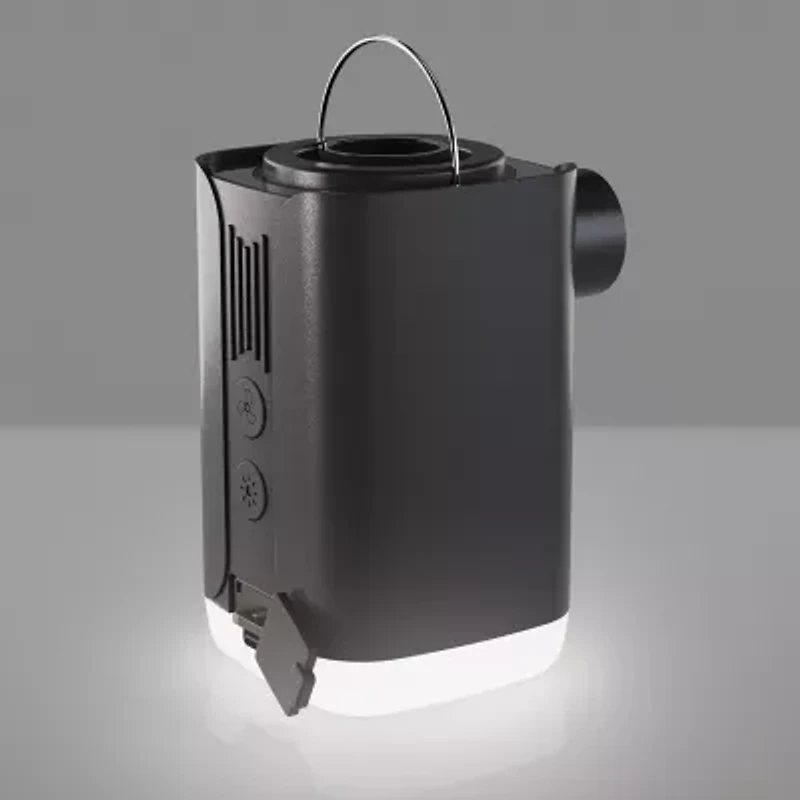 Merkury Innovations 3600mah Powerbank Air Pump Camping Light Battery Pack