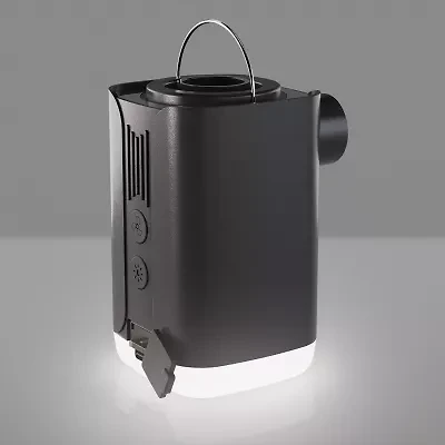 Merkury Innovations 3600mah Powerbank Air Pump Camping Light Battery Pack