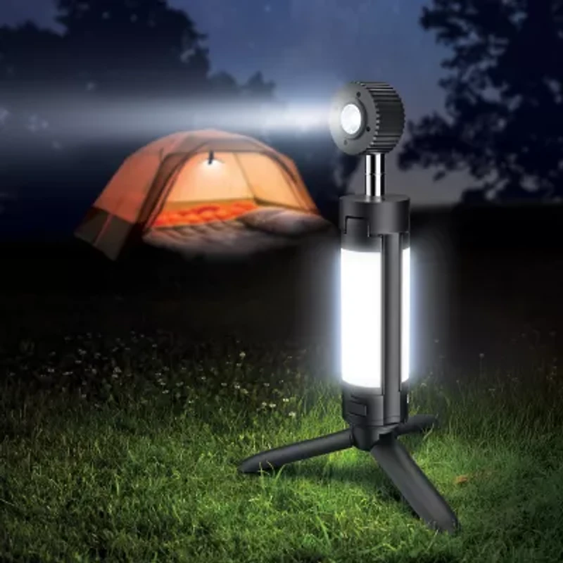 Merkury Innovations Camping Light Flashlight And  Powerbank Battery Pack