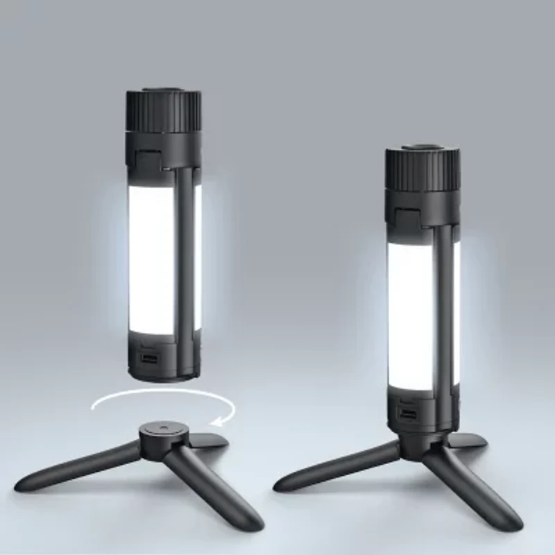Merkury Innovations Camping Light Flashlight And  Powerbank Battery Pack