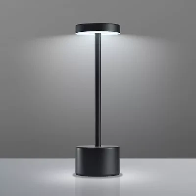 Merkury Innovations 10.5in Flat Top Outdoor Touch Table Lamp