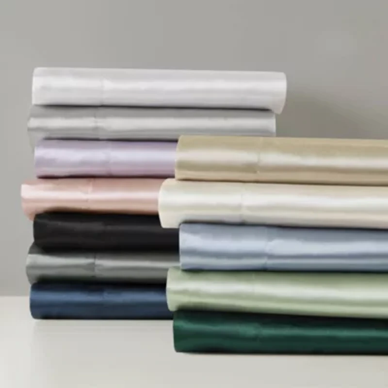 Madison Park Essentials Solid Satin 6-pc. Sheet Set
