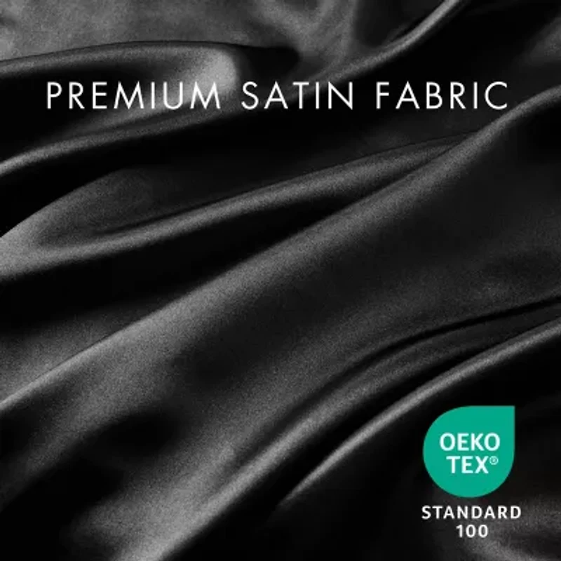 Madison Park Essentials Solid Satin 6-pc. Sheet Set
