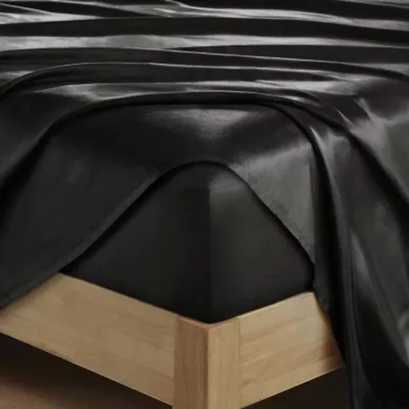 Madison Park Essentials Solid Satin 6-pc. Sheet Set